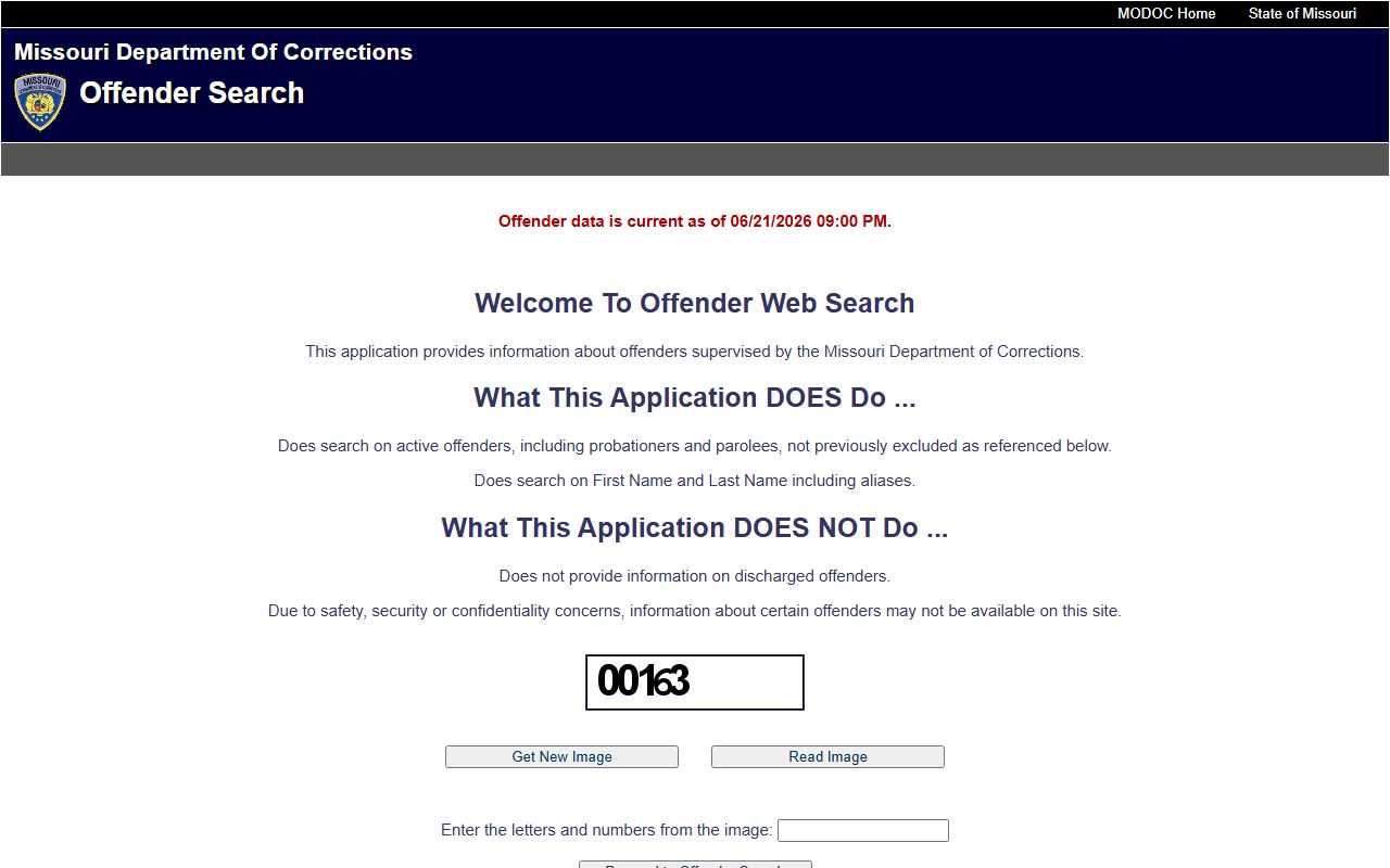 Benton County inmate records Missouri DOC offender search comparison